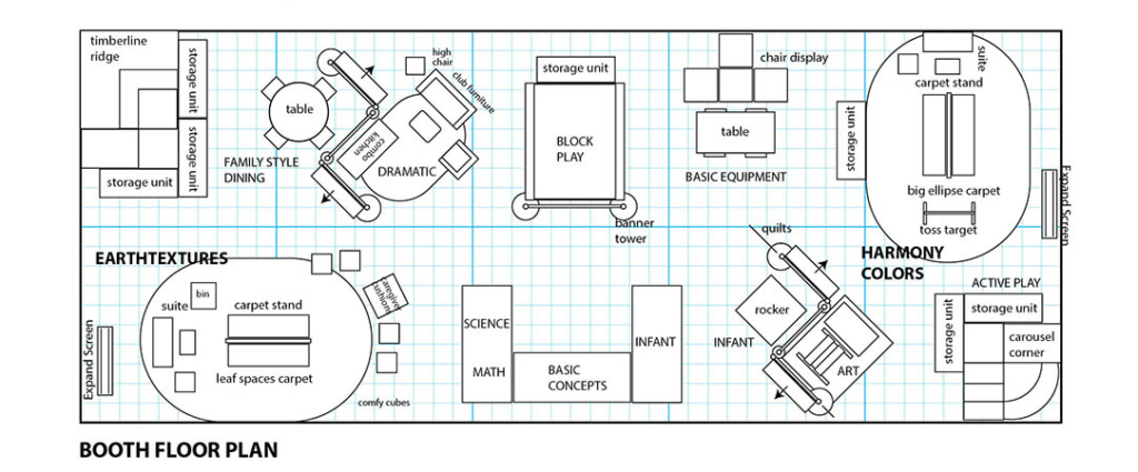 Booth Floor Plan
